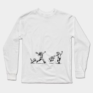 Happy Cat Owner Long Sleeve T-Shirt